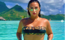 Demi Lovato à Bora Bora