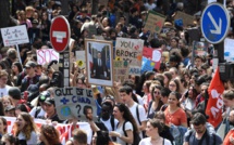 En France, les jeunes de nouveau dans la rue pour l'action climatique