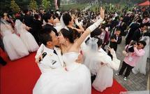 Le 11/11/11, jour des célibataires et date de mariage prisée en Chine