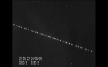 Panique astronomique face à la constellation de satellites de SpaceX dans le ciel