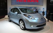 La Nissan Leaf électrique élue voiture de l'année au Japon