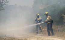 Un incendie hors de contrôle en Espagne