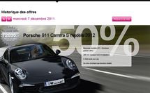Des Porsche neuves vendues moitié prix sur un site internet suisse