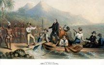 Carnet de voyage - 1839 : J. Williams mangé à Erromango