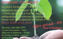 Une formation à la permaculture en juillet à Tahiti