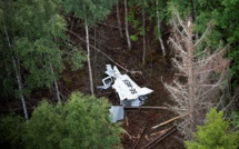 Neuf morts dans la chute d'un petit avion en Suède