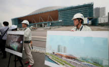Sueur, peur et danger sur les chantiers des JO de Tokyo