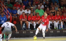 La sélection de futsal VS une équipe pro d’Australie