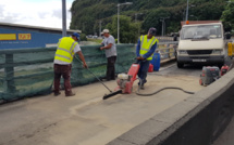 Fin des travaux du viaduc de la Punaruu ce week-end