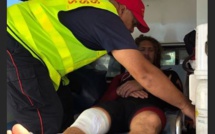 Tahurai Henry de nouveau blessé à Teahupo’o