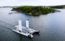 Climat: le bateau laboratoire Energy Observer rejoint l'océan arctique