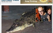 Au réveil, une famille australienne trouve un crocodile dans son salon