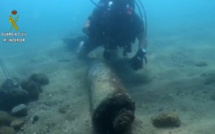 Une bombe de la guerre civile neutralisée au large de Barcelone