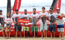Team Opt gagne la course Air Tahiti