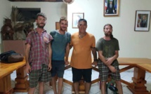 Les trois randonneurs retrouvés à Hiva Oa