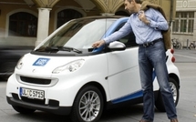 Lyon: 200 Smart en libre-service avec le système d'autopartage Car2go