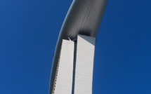 Singapour : un paquebot  dans le ciel