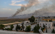 Syrie: résistance des Kurdes face à l'offensive turque, exode des civils