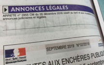 Les annonces légales bientôt en ligne