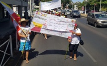 Un collectif contre l’injustice manifeste à Papeete