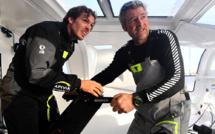 Transat Jacques Vabre: Charlie Dalin et Yann Eliès en tête à la faveur du Pot-au-noir