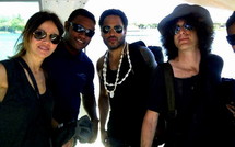 Les célébrités défilent à Fidji