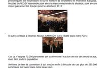 Poema Tang : La France Forte avec Nicolas Sarkozy
