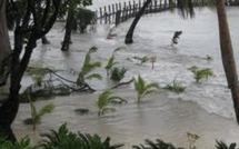 Inondations à Bora Bora