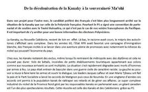 Maohi Socialist: "De la décolonisation de la Kanaky à la souveraineté Ma’ohi"