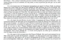 Maohi socialist : François Hollande fait preuve de respect et de reconnaissance