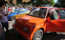 Voitures Boum-boum? non, compétition officielle de car audio à Pirae