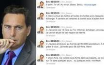 "Au revoir, bises, #soyezsages": Besson s'auto-éjecte du réseau Twitter