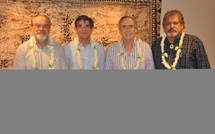 Visite à l'assemblée de MM. SARAMANDIS et ORTIZ DE ZUNIGA