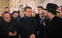 La négation d'Israël tient de l'antisémitisme, dit Macron à Jérusalem
