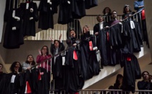 Retraites: "marée noire" d'avocats pour l'audience de rentrée à Lyon