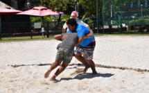 Petite reprise pour le beach wrestling