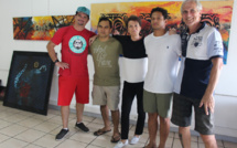 Six artistes réunis salle Muriavai