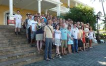 Vénus 2012: Les scientifiques du Compstar accueillis par Michel Buillard et l'équipe municipale