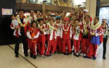 Moisson de médailles à l'International Taekwondo Festival 2012 pour Tahiti