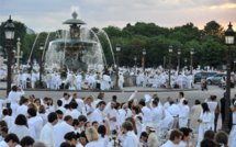 Dîner en blanc : 11.000 participants jeudi dans un lieu public...et secret