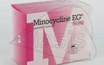 Médicaments: restriction d'utilisation pour l'antibiotique minocycline