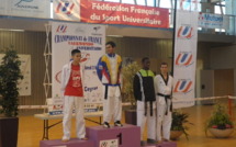 Teddy TENG vice-champion de France universitaire de Taekwondo 2012