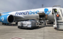 20 tonnes de fret médical à bord du cargo French Bee