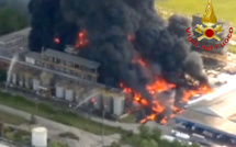 Venise: alerte après un incendie dans une usine chimique