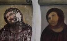 Espagne: le tableau du Christ défiguré attire des centaines de visiteurs