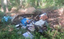 Dépotoir sauvage à Pihaena