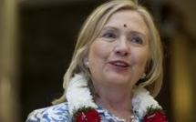 Hillary Clinton part en Asie-Pacifique sur fond de tensions avec la Chine