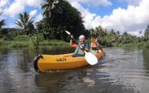 Sortie kayak sur la Faaroa