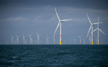Eolien en mer: les premiers chantiers démarrent en France