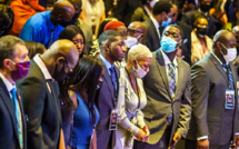 "Tu as changé le monde": poignante cérémonie d'hommage à George Floyd